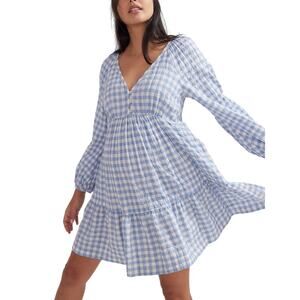 Hatch 'The Kelsey' Blue Cotton Dress Size 1